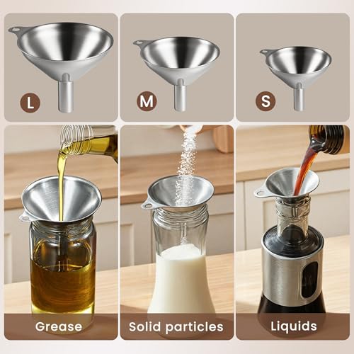 Kitchen Funnel (3 Count)