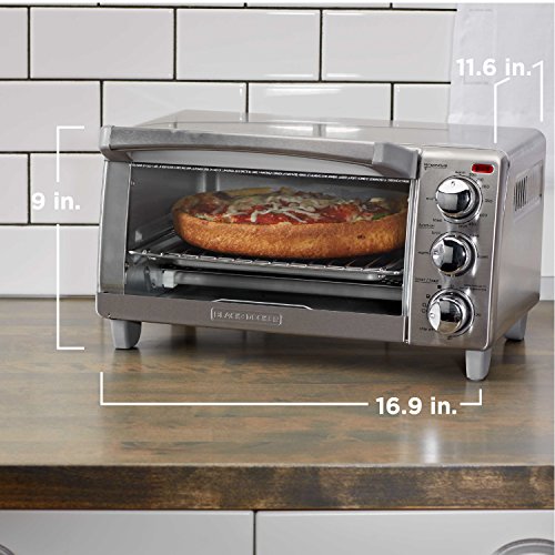 4 Slice Toaster Oven with Natural Convection
