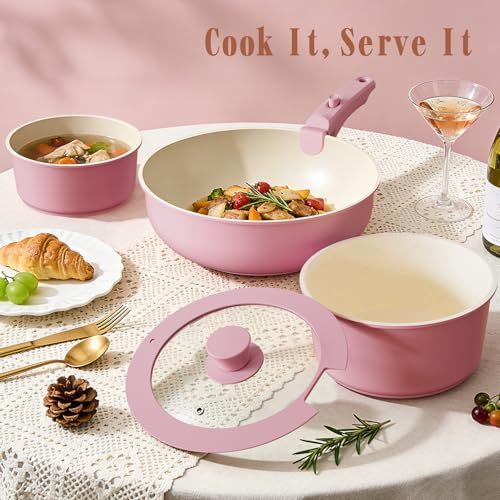 Pots and Pans Set Non Stick