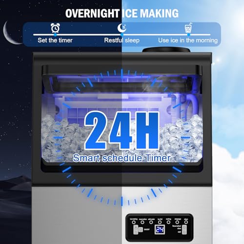 120LBS Undercounter Commercial Ice Maker