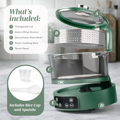 Glass Mini Low Carb Rice Cooker