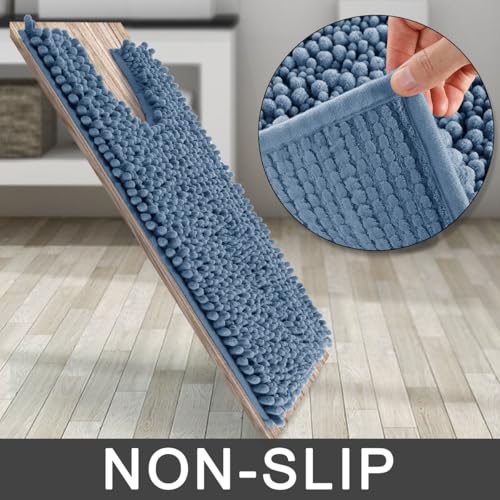 Toilet Rug U Shaped Washable 24x24 Inch
