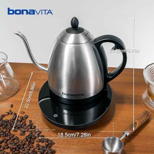 Cosmopolitan 1.0L Gooseneck Electric Kettle