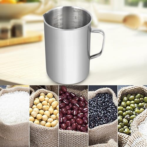 Large Stainless Steel Measuring Cup