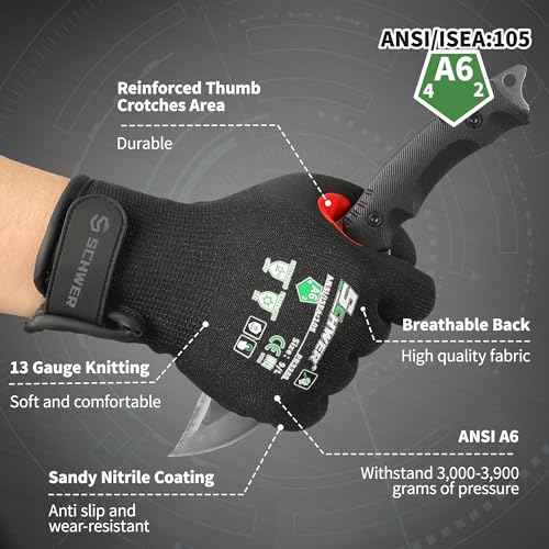 FreezeGuard Winter Work Gloves for Men and Women (2 Count)