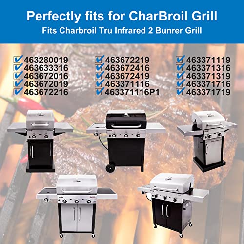 G460-0500-W1 Grill Grates for Char-Broil TRU-Infrared 2-Burner 463633316
