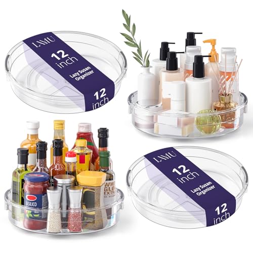 4 Pack 12in Lazy Susan Organizer (4 Count)