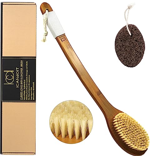 17.71Inch Natural Boar Bristles Anti
