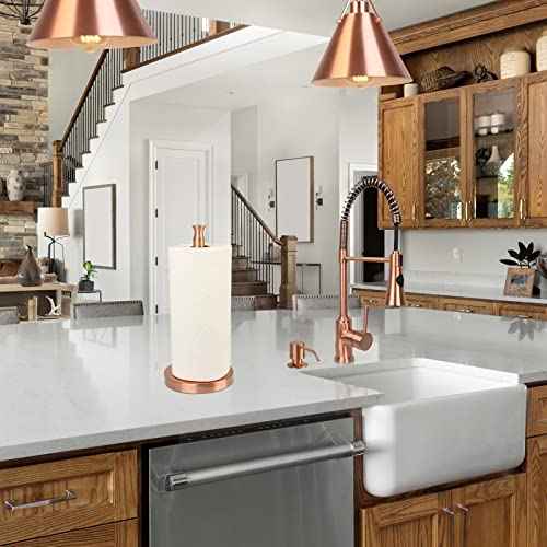 Paper Towel Holder Stand for Kitchen Countertop & Dining Room Table