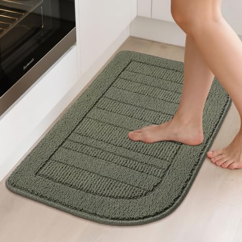 30x18 Inch Kitchen Rugs Non Slip Washable Kitchen Sink Rug