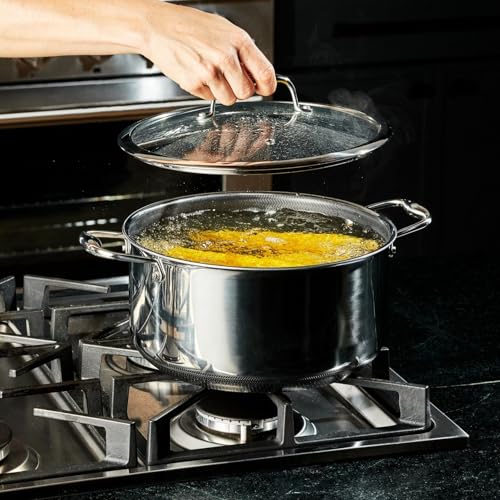 8QT Hybrid Nonstick Braiser Stock Pot with Lid