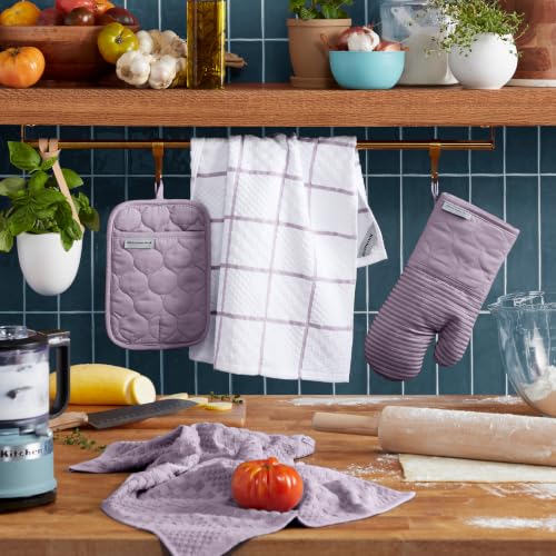 Quilted Cotton Oven Mitt