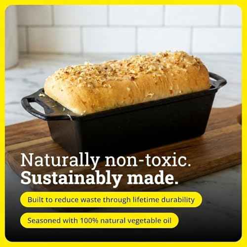 Pre Seasoned Cast Iron Loaf Pan (2 Count)