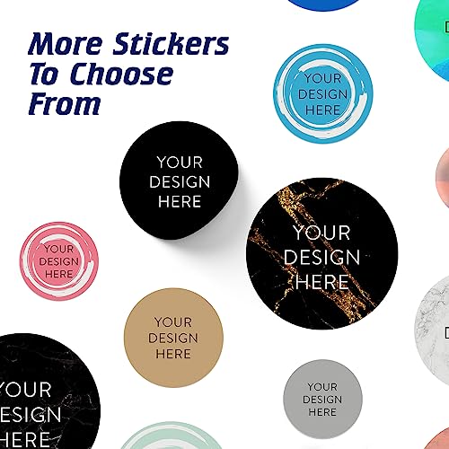 Custom Vinyl Stickers Your Image (100 Count)