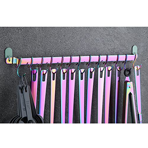 Rainbow Cooking Utensils Set (37 Count)
