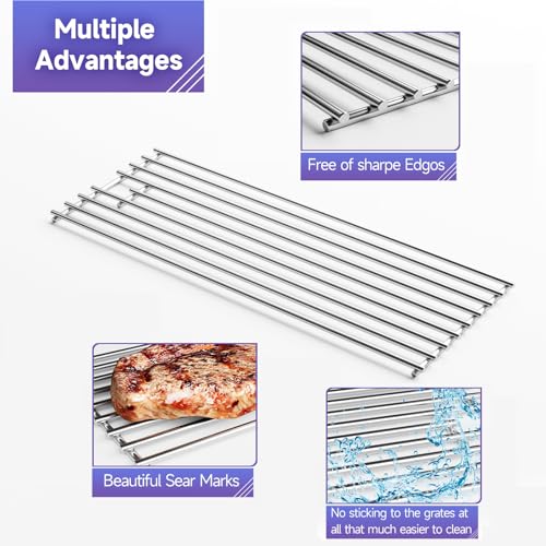 19.25" x 25.8'' Stainless Steel Cooking Grates Replacement Parts