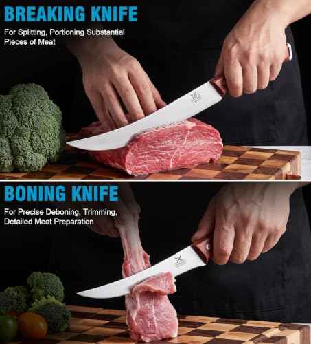 3PCS Professional Brisket Carving Knife Set (3 Count)