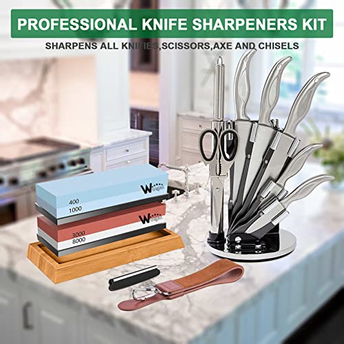 Knife Sharpening Stone Kit