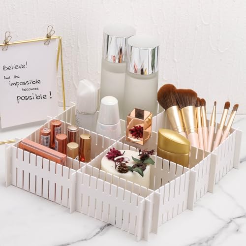 40Pcs Grid Drawer Dividers