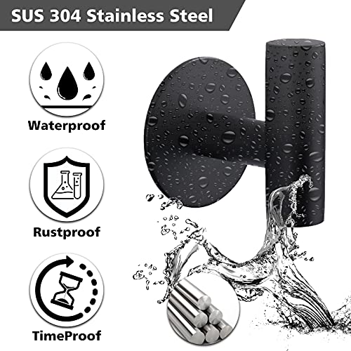 Adhesive Towel Hooks (4 Count)