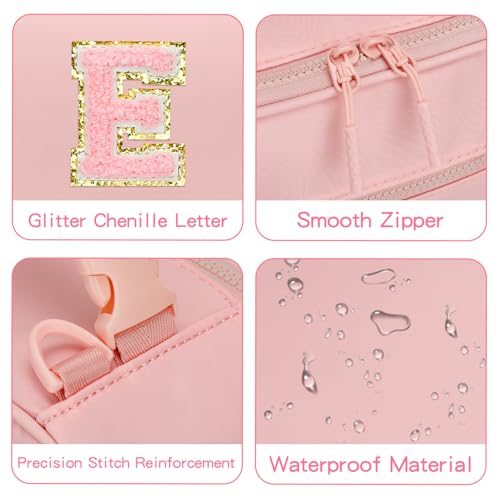 Lunch Box Kids Large Initial Insulated Lunch Bag for Girls