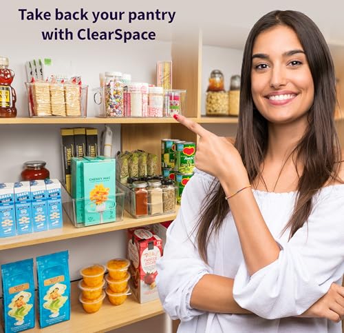 Pantry Organizers and Storage and Cabinet Organizer (6 Count)