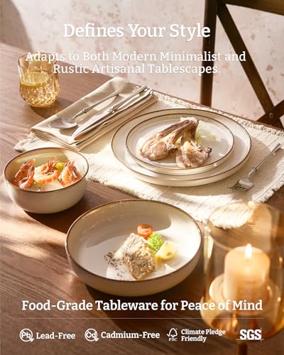 Milkyway 16 Piece Dinnerware Set with Pasta Bowls