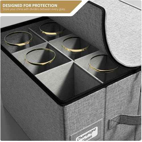 Champagne Flute Storage Box
