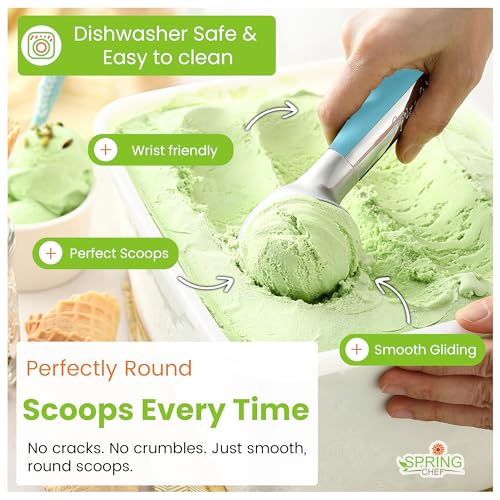 Heavy Duty Metal Ice Cream Scoop w