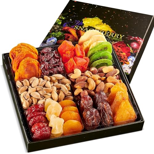 Dried Fruit & Nuts Gift Basket Arrangement Platter (3 Count)
