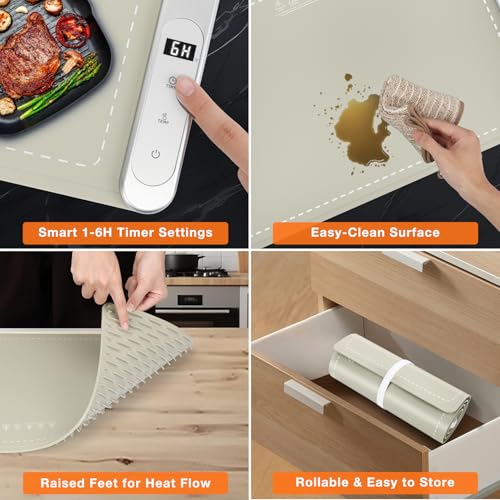 Extra Long Warming Mat for Food