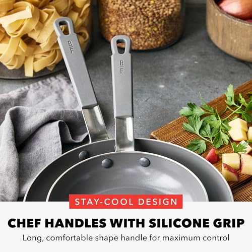 x Bobby Flay Stainless Steel 12 Piece Cookware Pots & Pans Set