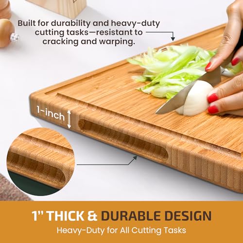 Wood Cutting Board for Kitchen