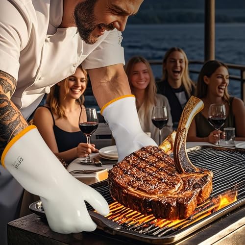 Silicone BBQ Grill Gloves (2 Count)