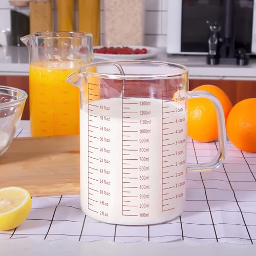 6 Cups Glass Measuring Cup