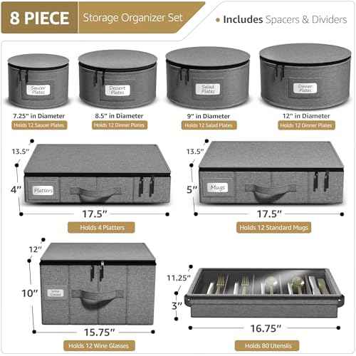 China Storage Containers (8 Count)