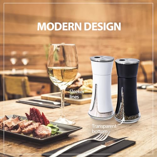 Farmhouse Salt and Pepper Shakers