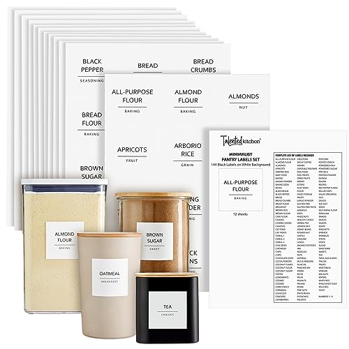 Pantry Labels for Containers (144 Count)