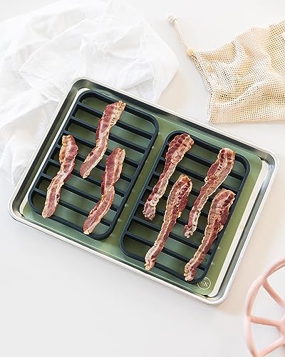 Silicone Roasting Rack Pan Extra Large (2 Count)