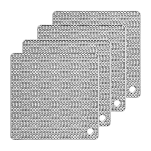 Silicone Trivets for Hot Dishes (4 Count)