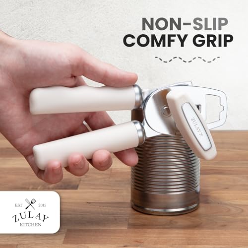 Heavy Duty Stainless Steel Can Opener Manual with Bottle Opener