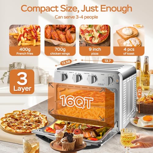 Air Fryer Toaster Oven Combo