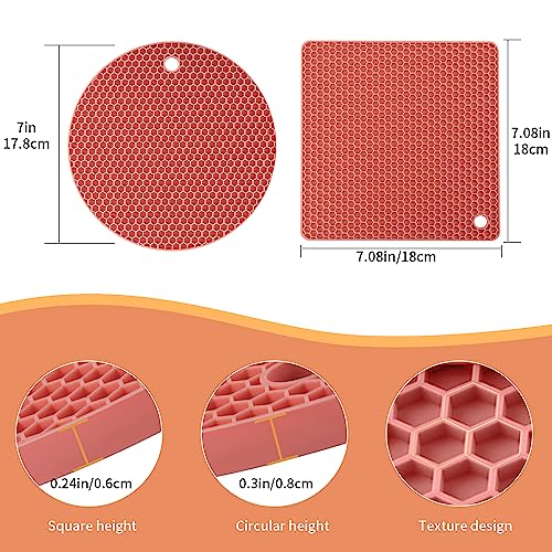 4 Pack Trivets for Hot Dishes