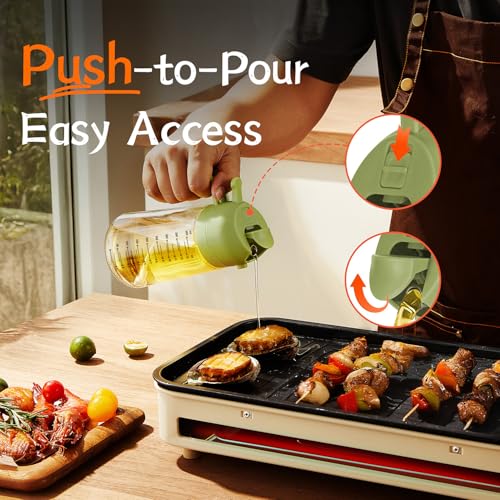 16oz 470ml Glass Olive Oil Sprayer for Cooking