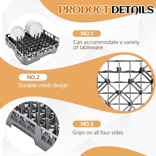 2 Pack Commercial Dishwasher Tray Rack (2 Count)