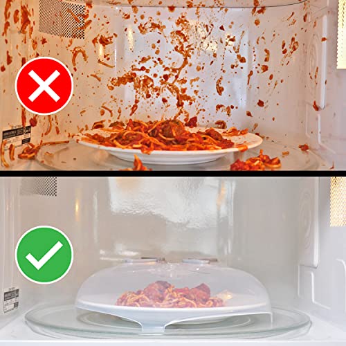 Magnetic Microwave Splatter Cover for Food