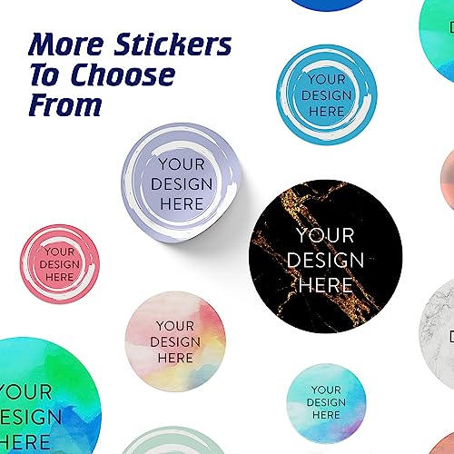 Custom Vinyl Stickers Your Image (100 Count)