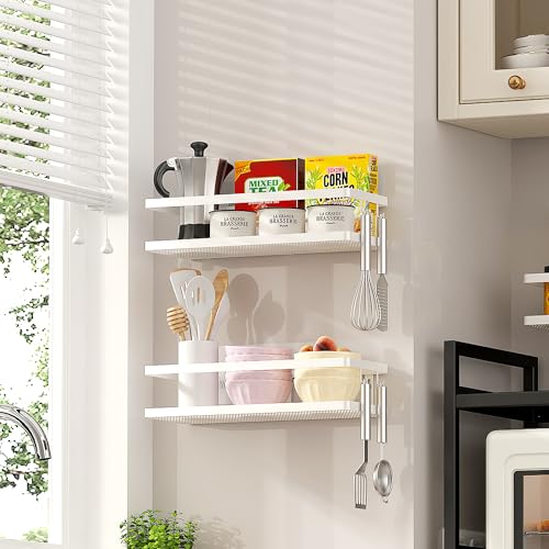 2 Pack Minimalist Shower Caddy Wall Mount (2 Count)