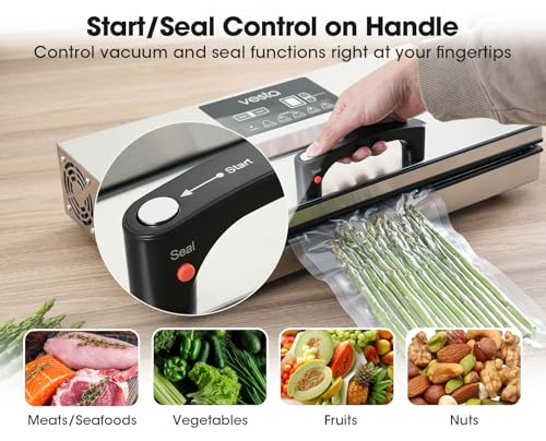 Precision 16'' Commercial Vacuum Sealer Machine for Moist Foods 95kPa
