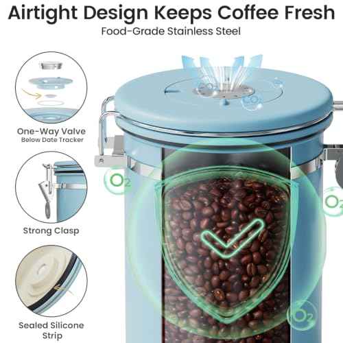 Coffee Canister with Window